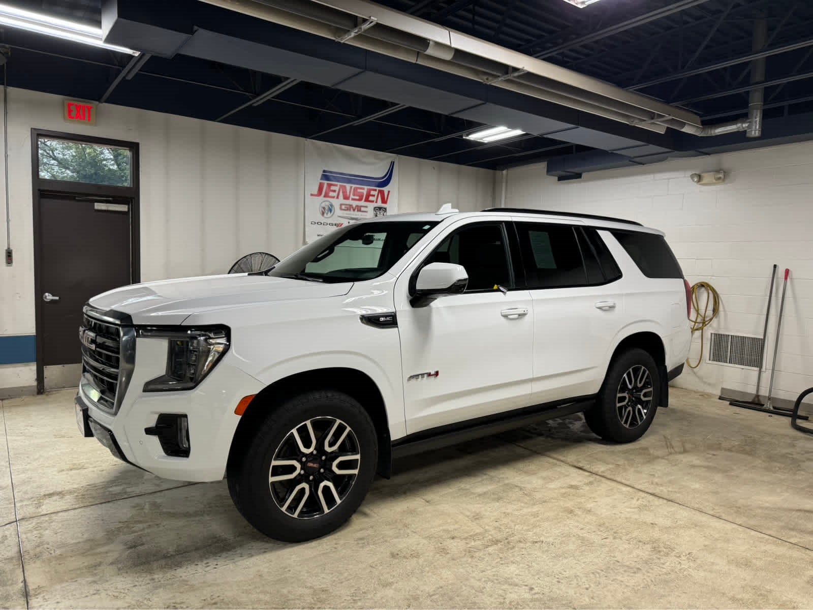 Certified 2021 GMC Yukon AT4 with VIN 1GKS2CKD2MR168099 for sale in New Ulm, Minnesota